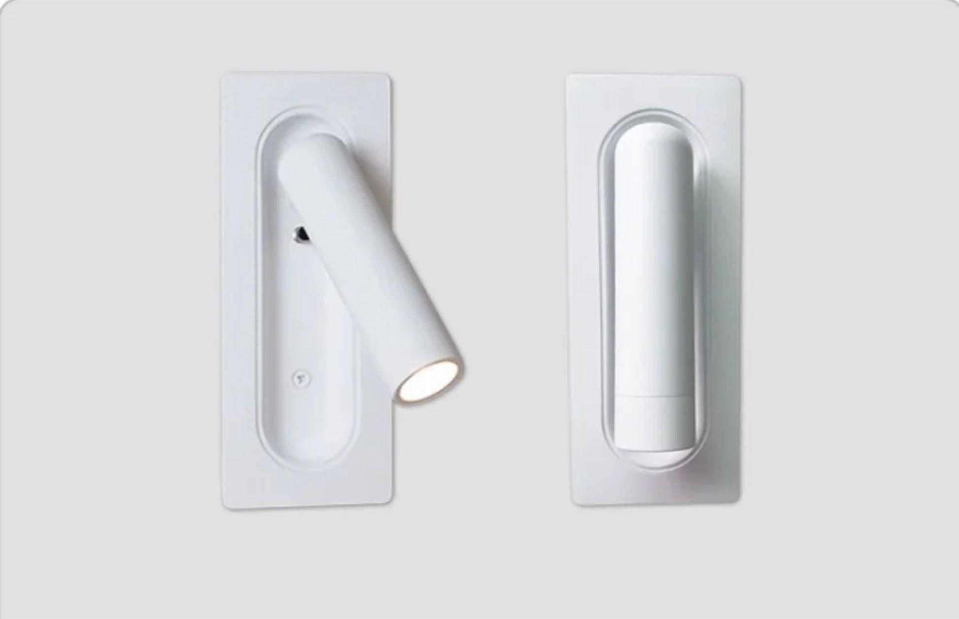 Sleek Adjustable LED Wall Reading Light – Modern Foldable Spotlight - Modefinity