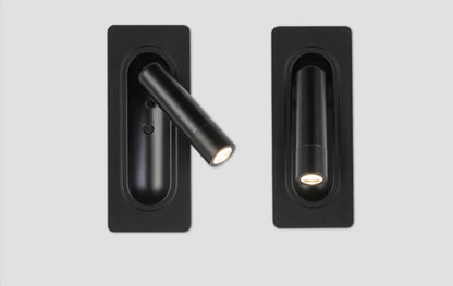 Sleek Adjustable LED Wall Reading Light – Modern Foldable Spotlight - Modefinity