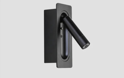 Sleek Adjustable LED Wall Reading Light – Modern Foldable Spotlight - Modefinity