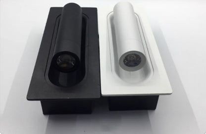 Sleek Adjustable LED Wall Reading Light – Modern Foldable Spotlight - Modefinity