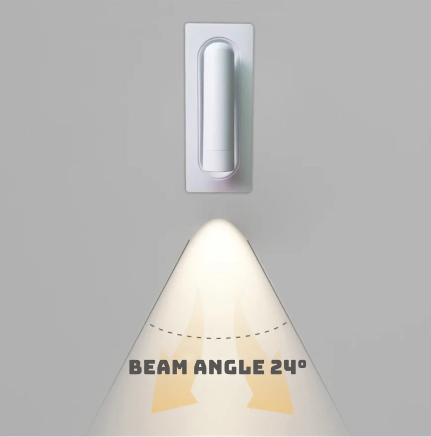 Sleek Adjustable LED Wall Reading Light – Modern Foldable Spotlight - Modefinity