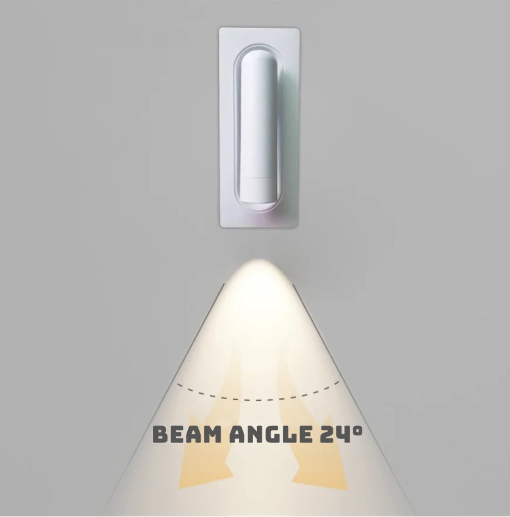 Sleek Adjustable LED Wall Reading Light – Modern Foldable Spotlight - Modefinity