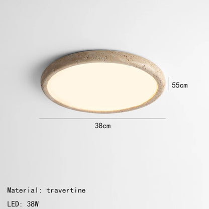 Terra Glow Stone Ceiling Light - Modefinity