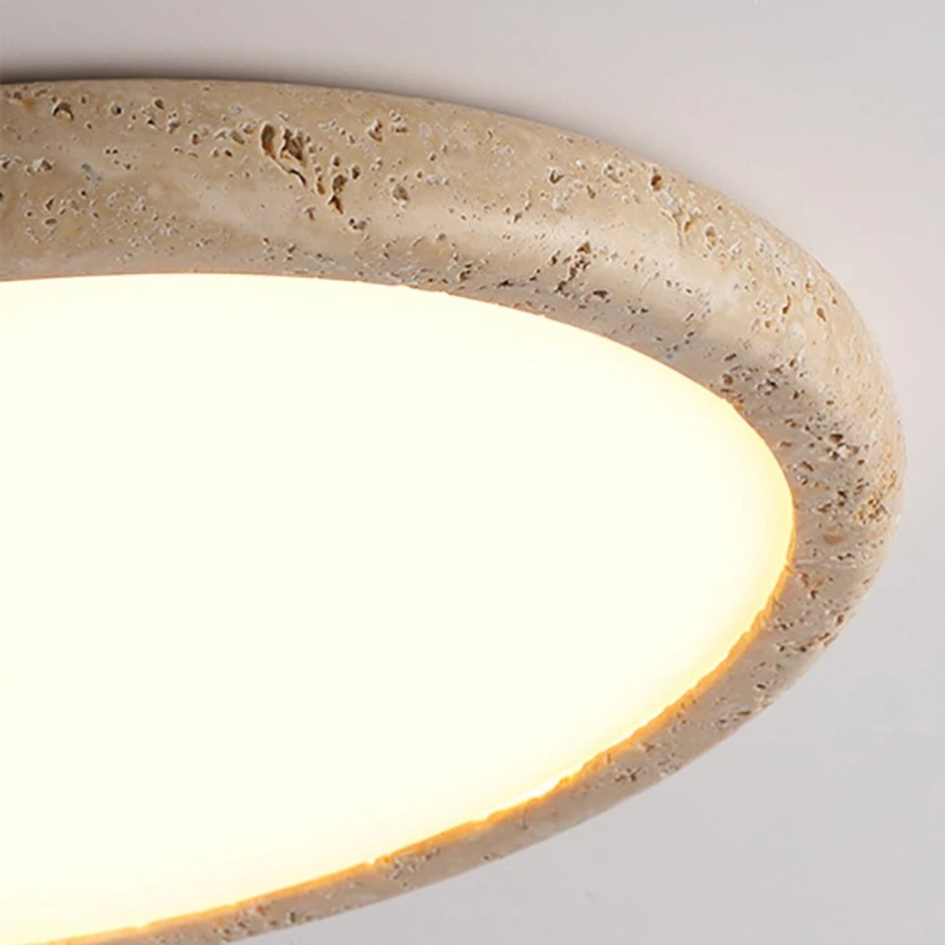 Terra Glow Stone Ceiling Light - Modefinity