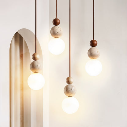 Elegant Wabi-Sabi Pendant Light Fixture - Modefinity