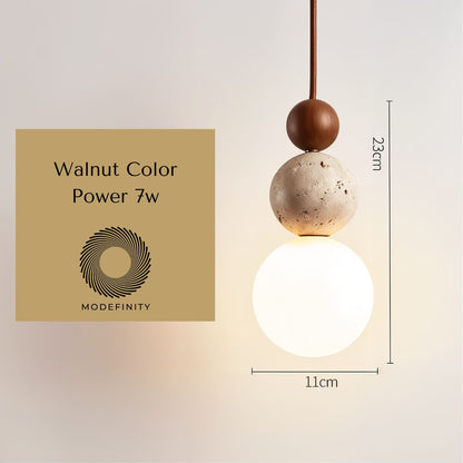 Elegant Wabi-Sabi Pendant Light Fixture - Modefinity