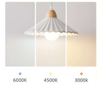 Scalloped Edge Pendant Light - Contemporary Charm - Modefinity