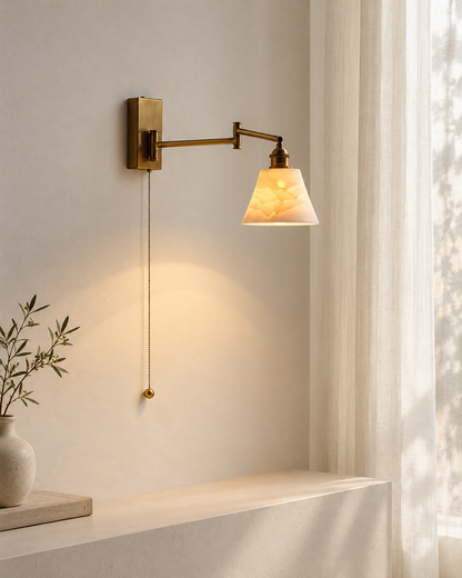 Ceramic Swing Arm Wall Light - 205SAL