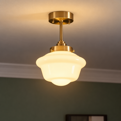 Retro Glass Pendant Light - 246GPL
