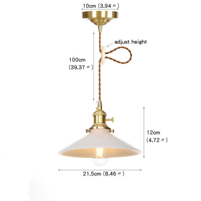 Retro Glass Pendant Light - 241GPL - Modefinity