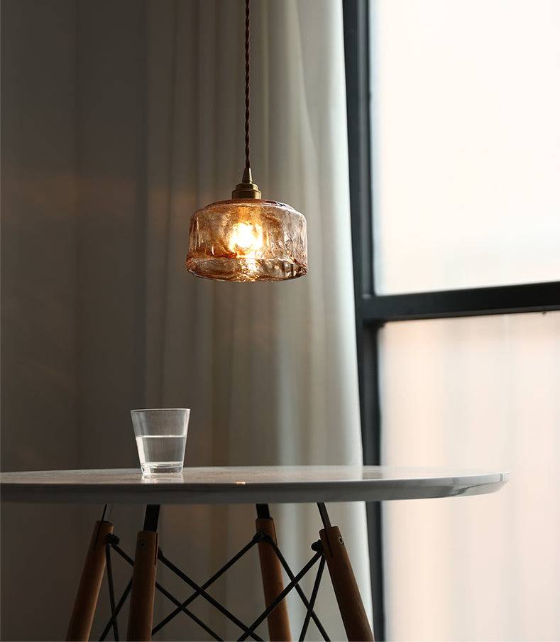 Amber Glass Pendant Light - 209GPL - Modefinity