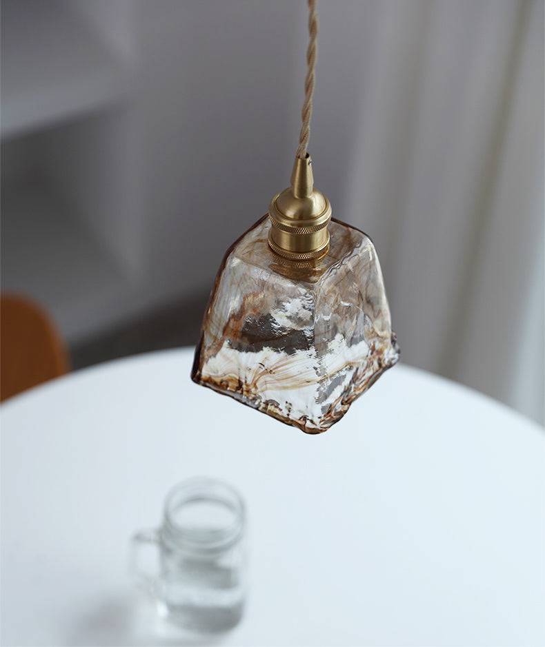 Amber Glass Pendant Light - 209GPL - Modefinity