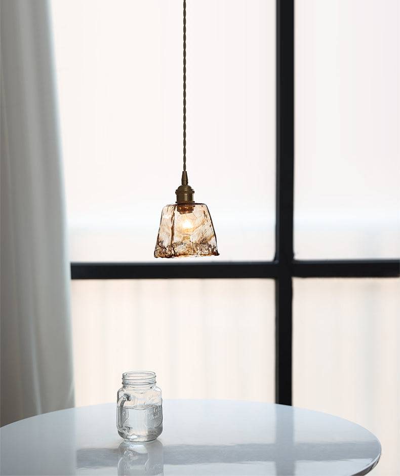 Amber Glass Pendant Light - 209GPL - Modefinity