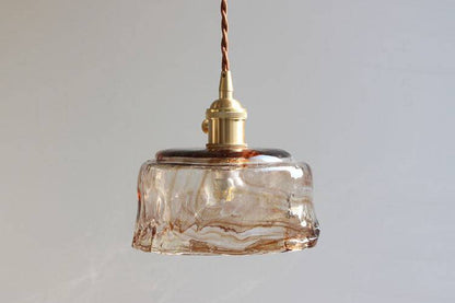 Amber Glass Pendant Light - 220GPL - Modefinity