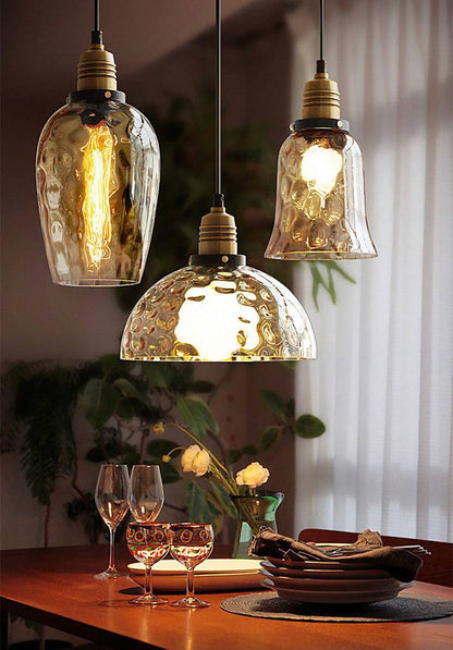 Amber Glass Pendant Light - 229GPL - Modefinity