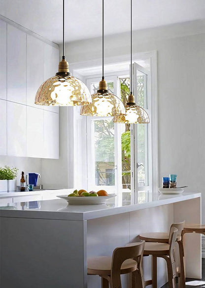 Amber Glass Pendant Light - 229GPL - Modefinity