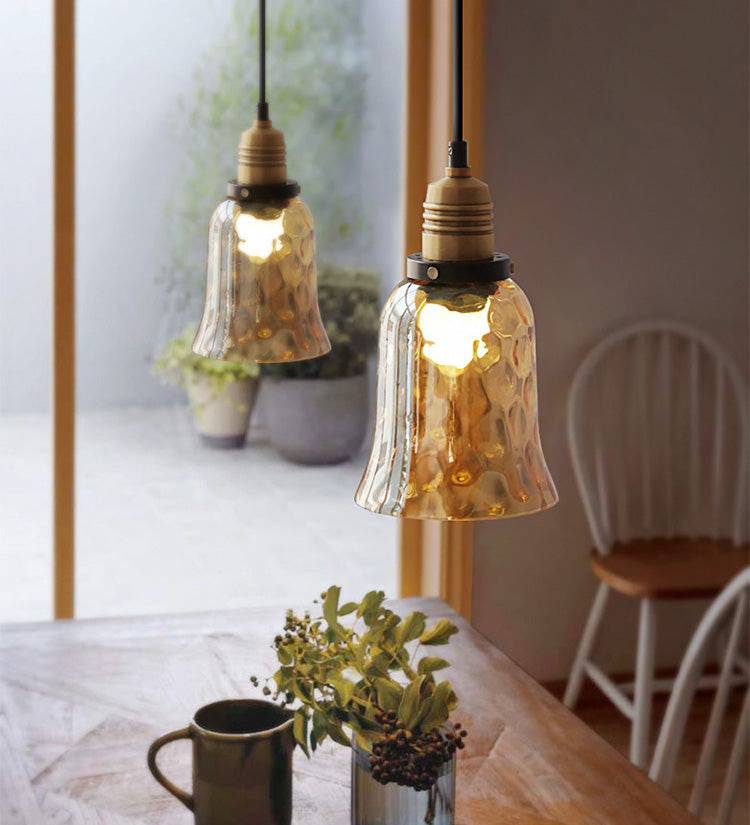 Amber Glass Pendant Light - 229GPL - Modefinity