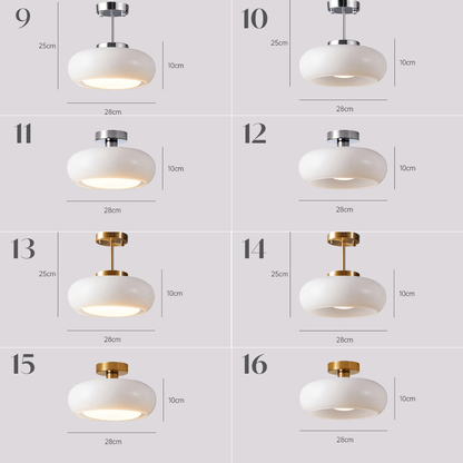 Amber Retro Glass Pendant Light - 231GPL - Modefinity