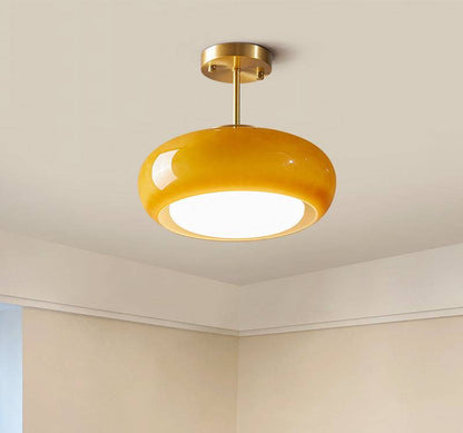 Amber Retro Glass Pendant Light - 231GPL - Modefinity