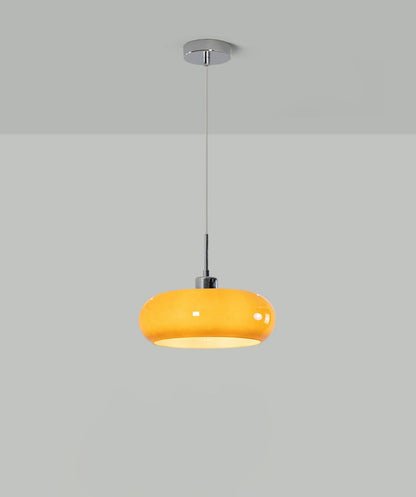 Amber Retro Glass Pendant Light - 244GPL - Modefinity