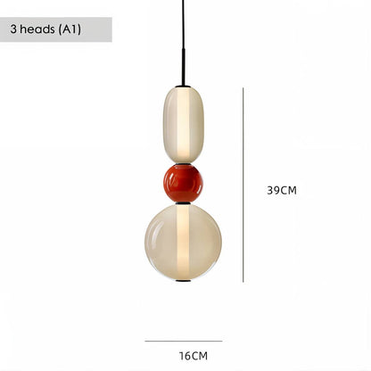 Artistic Glass Pendant Light Set - Modefinity