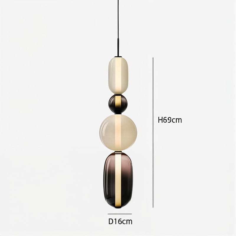 Artistic Glass Pendant Light Set - Modefinity