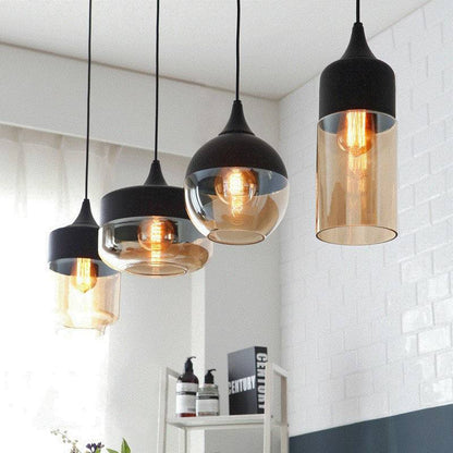 Black and White Pendant Light - 245GPL - Modefinity