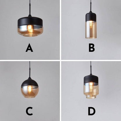 Black and White Pendant Light - 245GPL - Modefinity