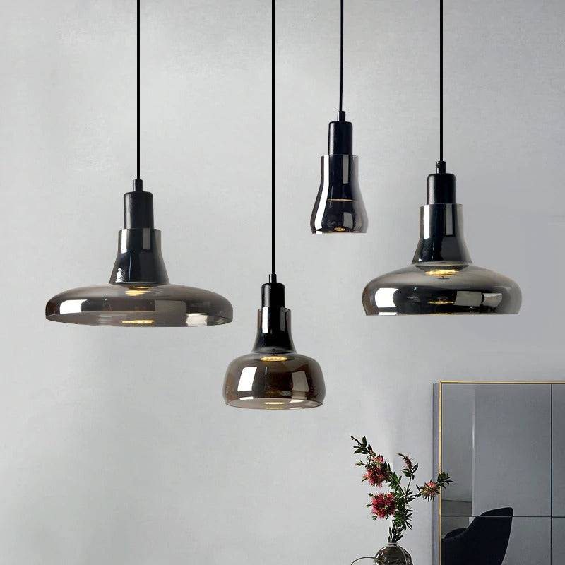 Black Pearl Glass Pendant Light - 104PL - Modefinity