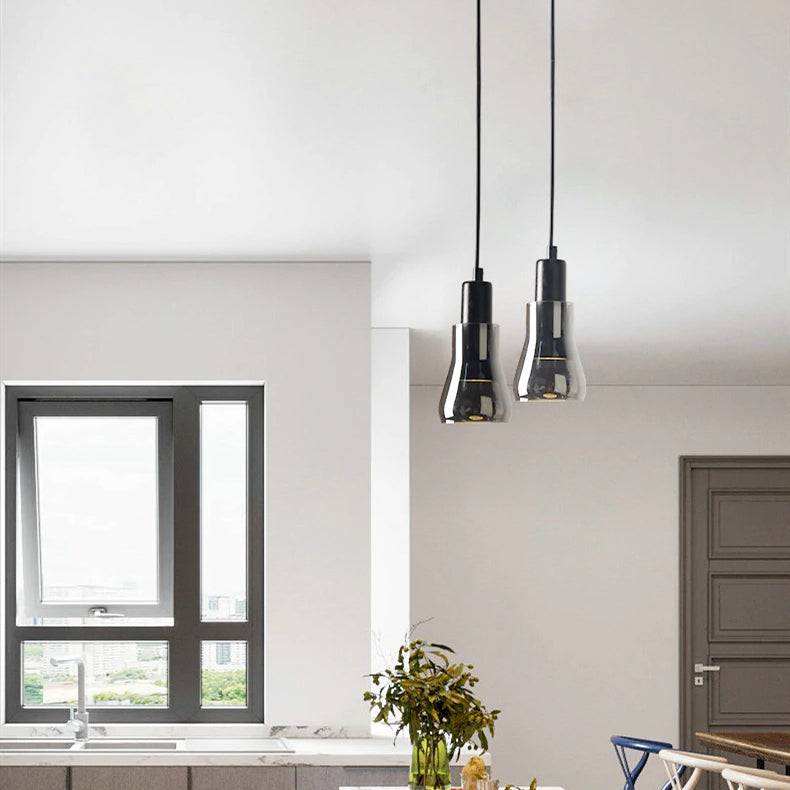 Black Pearl Glass Pendant Light - 104PL - Modefinity