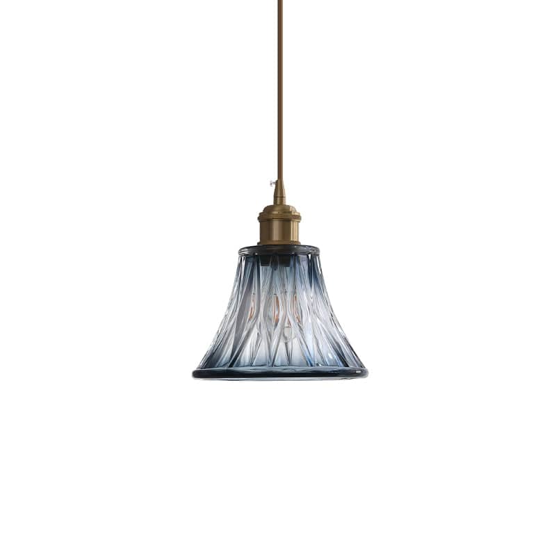 Blue Glass Pendant Light - 233GPL - Modefinity