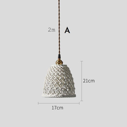 Braided Ceramic Pendant Light - 202CPL - Modefinity