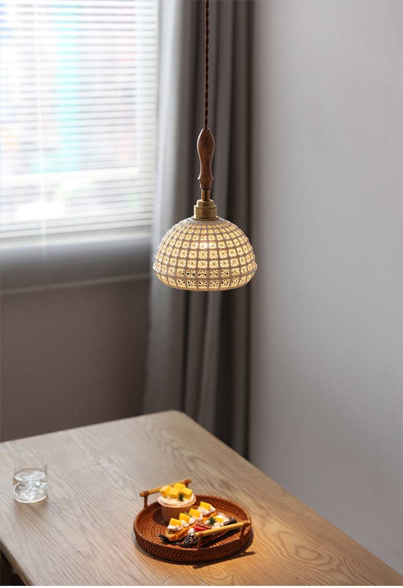 Braided Ceramic Pendant Light - 204CPL - Modefinity