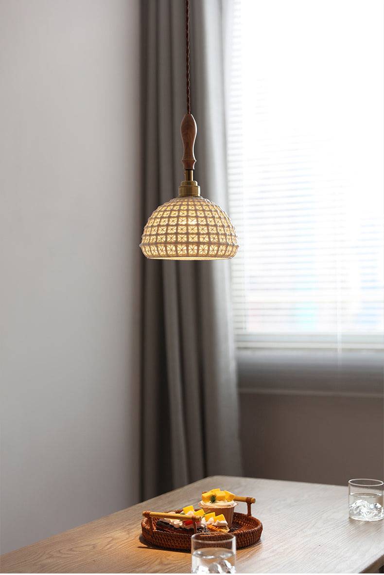 Braided Ceramic Pendant Light - 204CPL - Modefinity