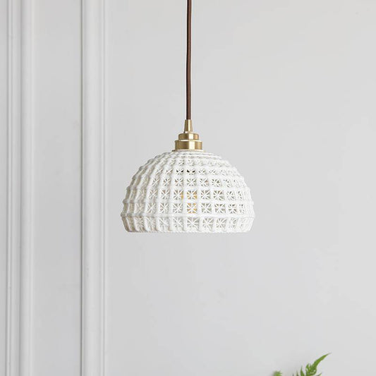 Braided Ceramic Pendant Light - 205CPL - Modefinity