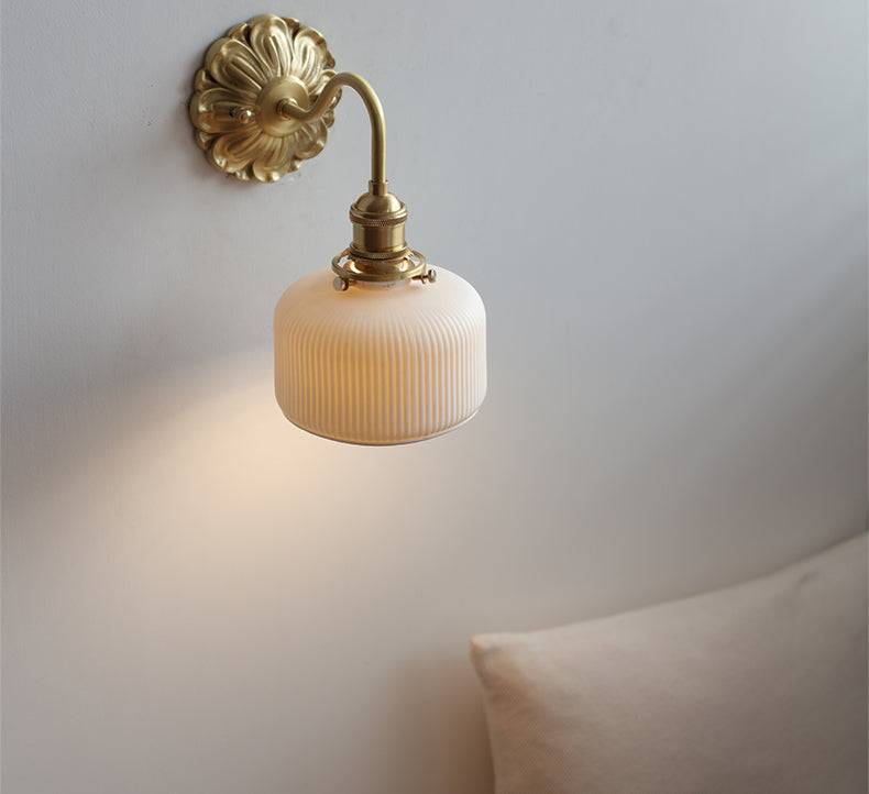 Brass Ceramic Wall Sconce - 118BP - Modefinity