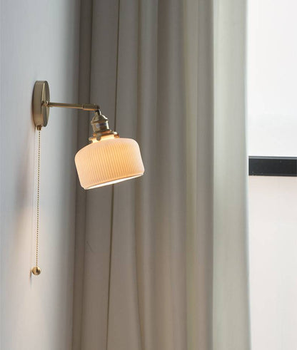 Brass Ceramic Wall Sconce - 201ST - Modefinity