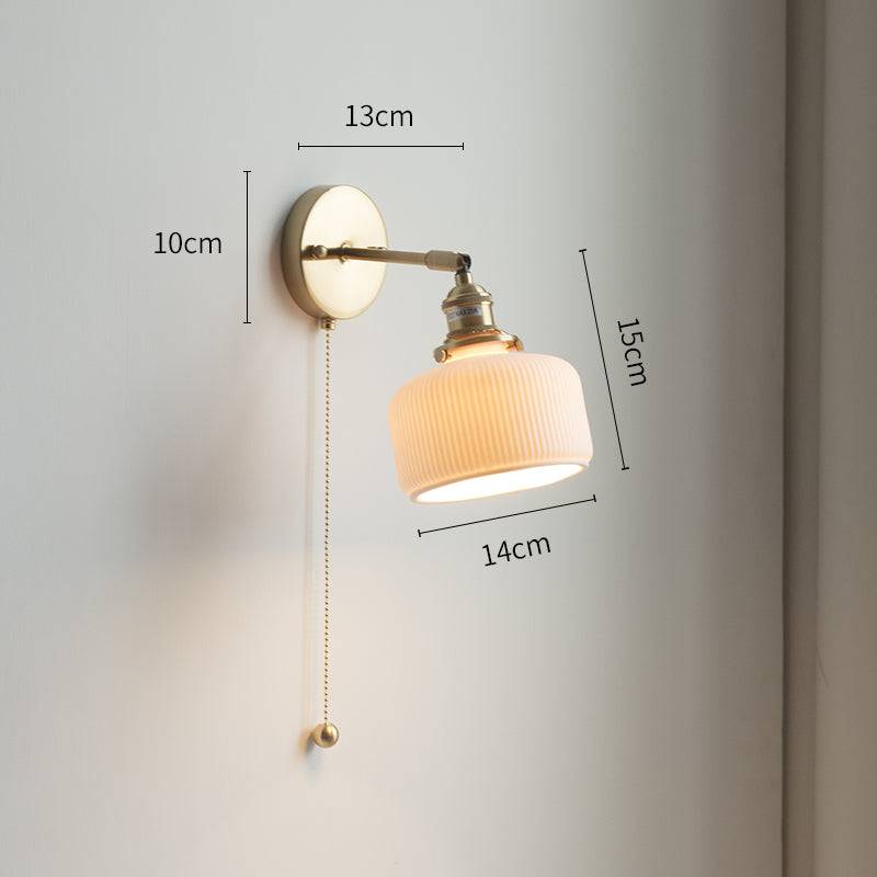 Brass Ceramic Wall Sconce - 201ST - Modefinity