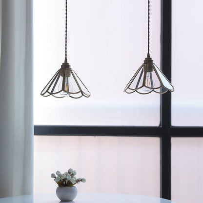 Brass Glass Pendant Light - 226GPL - Modefinity