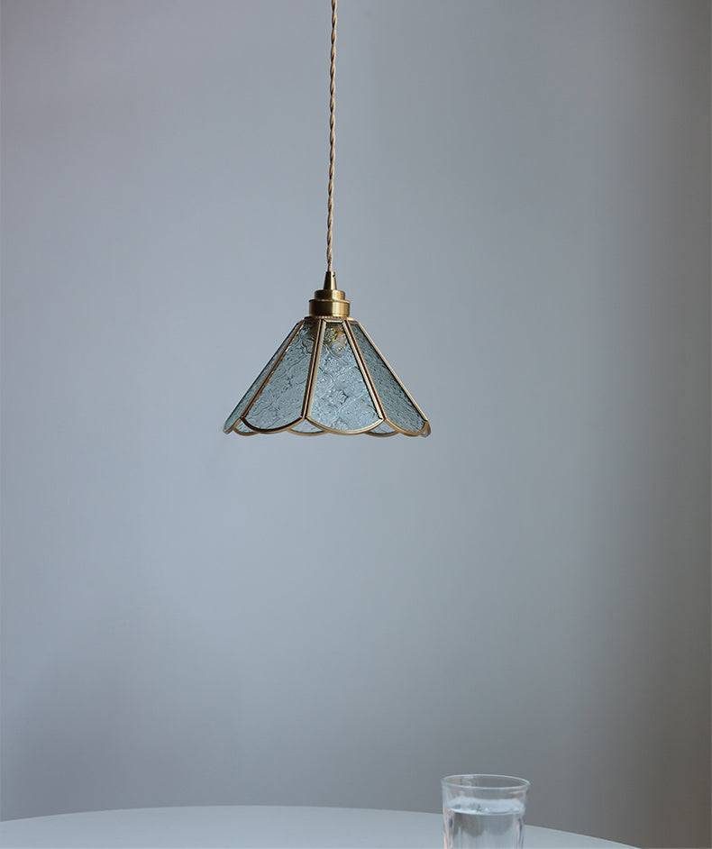 Brass Glass Pendant Light - 230GPL - Modefinity