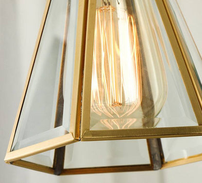 Brass Glass Pendant Light - 236GPL - Modefinity