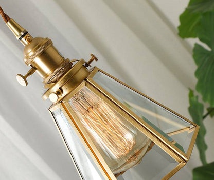 Brass Glass Pendant Light - 236GPL - Modefinity