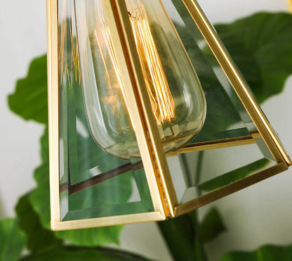 Brass Glass Pendant Light - 236GPL - Modefinity