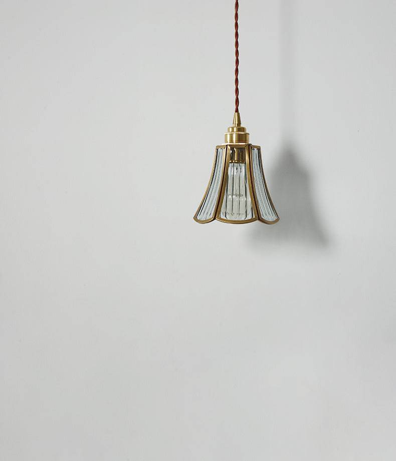 Brass Glass Pendant Light - 237GPL - Modefinity