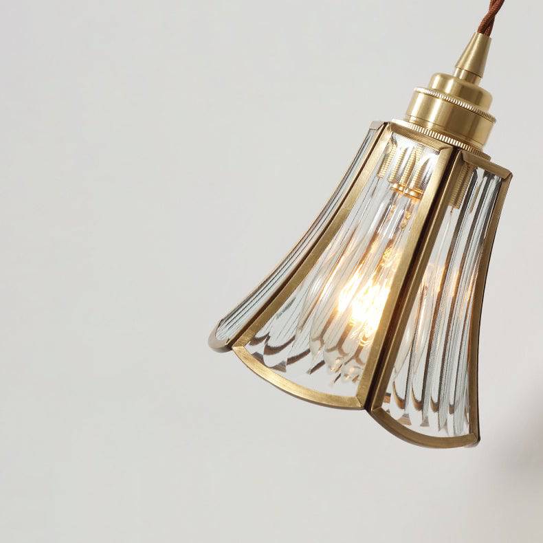 Brass Glass Pendant Light - 237GPL - Modefinity