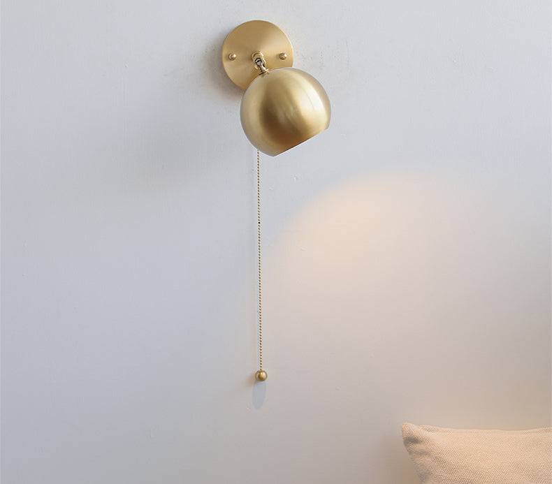 Brass Globe Wall Sconce - 201FBL - Modefinity