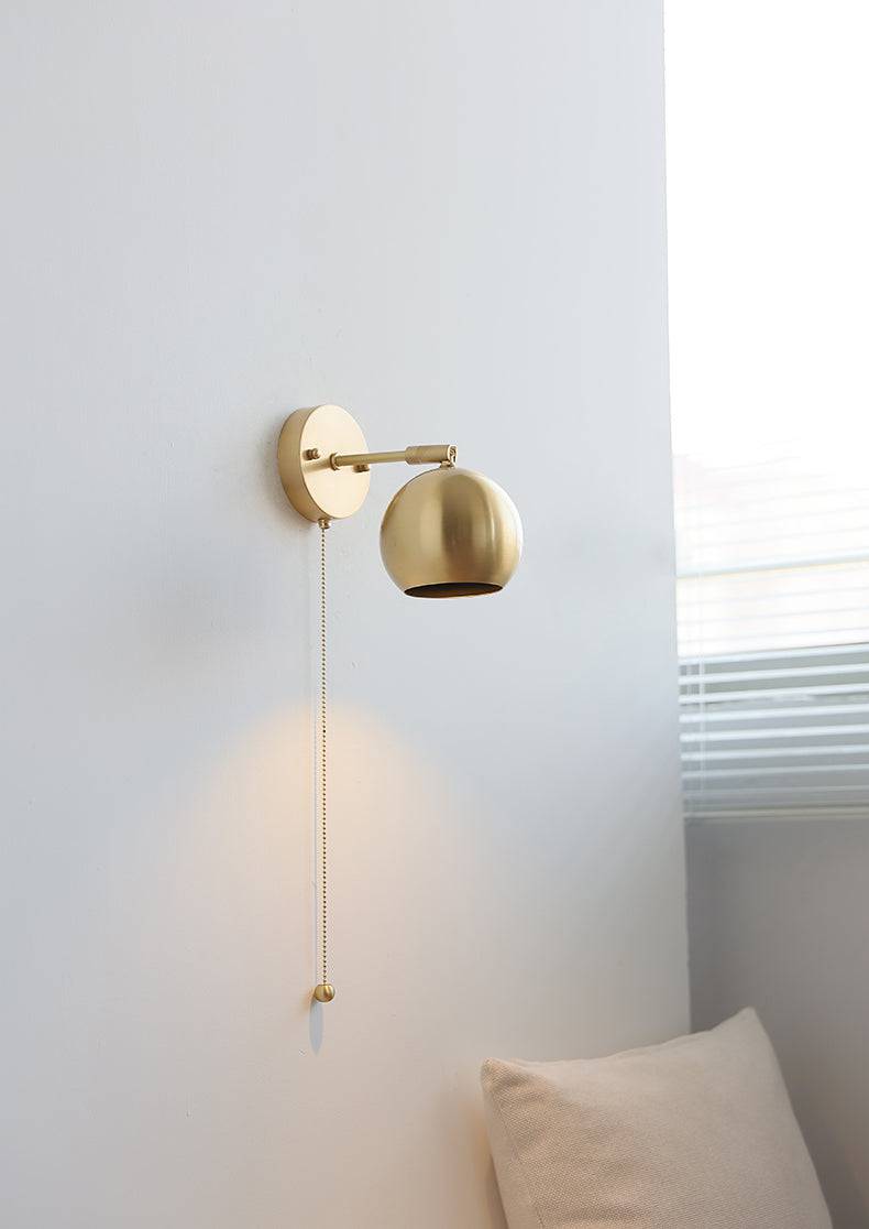 Brass Globe Wall Sconce - 201FBL - Modefinity