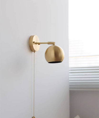 Brass Globe Wall Sconce - 201FBL - Modefinity