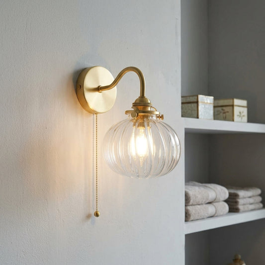 Glass Globe Wall Sconce Light - 215GBWL - Modefinity