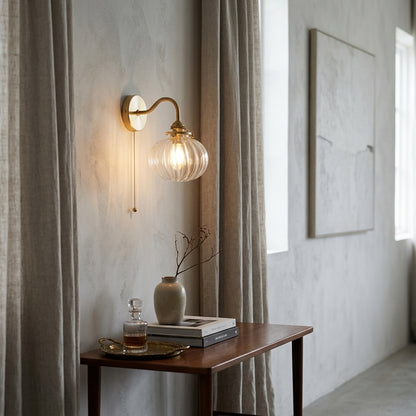 Glass Globe Wall Sconce Light - 215GBWL - Modefinity